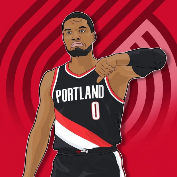 NBA頭像丨動漫風格籃球頭像