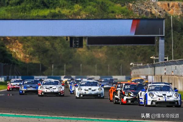 賽事｜陸文龍登頂總積分榜首 亞洲保時捷卡雷拉杯戰火再燃寧波賽道