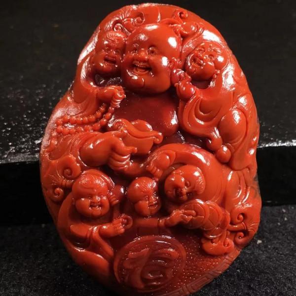 收藏級帶原皮的瓦西料南紅 收藏級帶原皮的瓦西料南紅