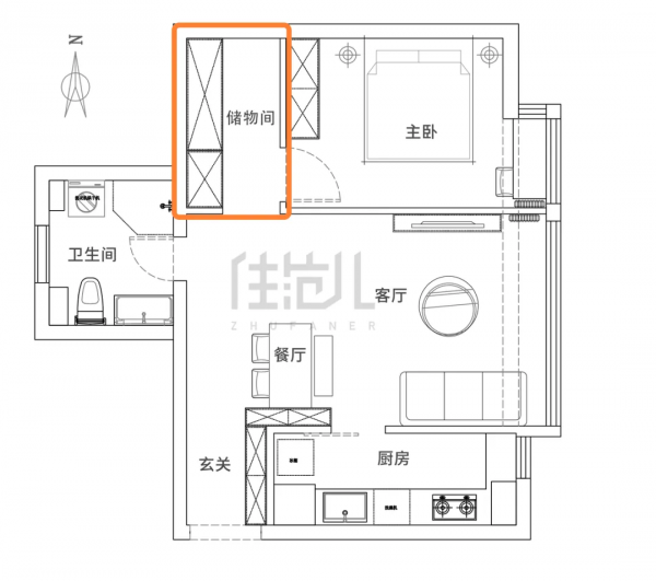 77㎡高質量北歐風,落地窗+百葉簾美翻了 77㎡高質量北歐風,落地窗+百葉簾美翻了