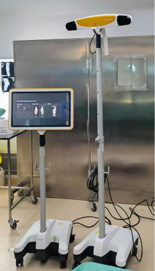 甘肅首例智慧導航全膝關節置換術順利完成