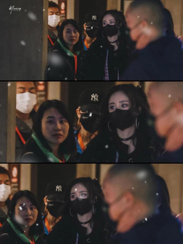 楊冪：口罩也遮不住的美貌