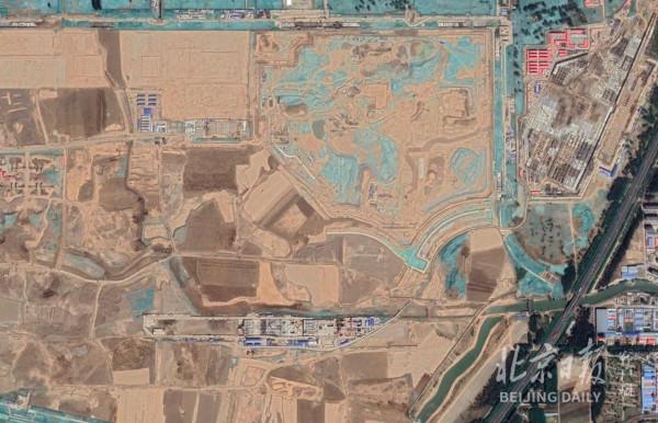 獨特視角！60萬米高空看北京環球度假區6年蝶變