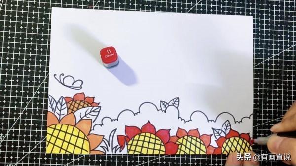 創意兒童畫:分享三款萬能背景畫法,卡通簡筆畫風格,收藏備用 創意兒童畫:分享三款萬能背景畫法,卡通簡筆畫風格,收藏備用