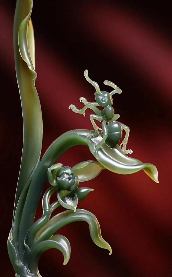 歎為觀止，絕美碧玉，匠心力作