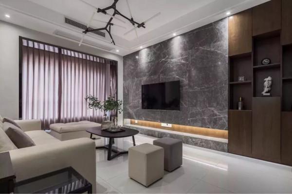 大理石背景牆成為當代年輕人的首選，氣質真的不錯