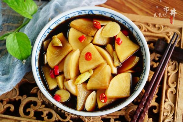 自制速成醃蘿蔔，不曬不等，當天就能吃，蘿蔔入味又爽脆，好吃