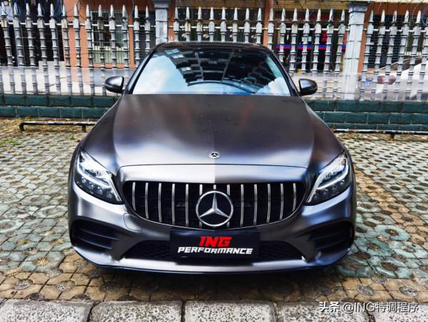 21款賓士C260L 1.5T刷ecu升級ING特調，秒變2.0T的C300動力