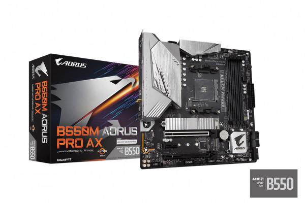 799 元超高性價比，技嘉雪雕 B550M AORUS PRO AX 熱銷