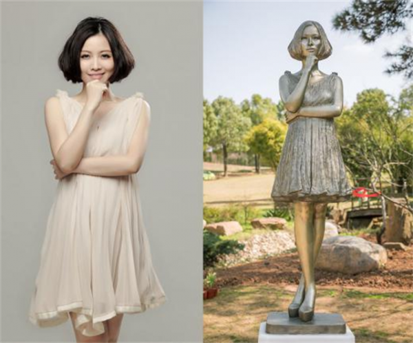 姚貝娜墓地：鮮花環繞祭拜者絡繹不絕，少女銅像讓人心生憐惜