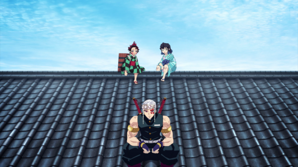 《鬼滅之刃遊郭篇》灶門炭治郎和嘴平伊之助，日常“夫妻”拌嘴