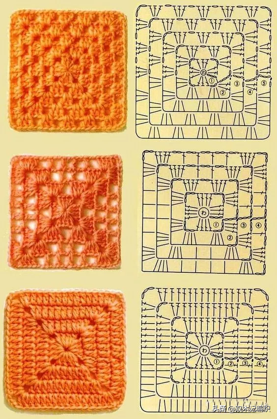 自從學會了鉤方格小花片，家裡大大小小的物件再也沒人比得上