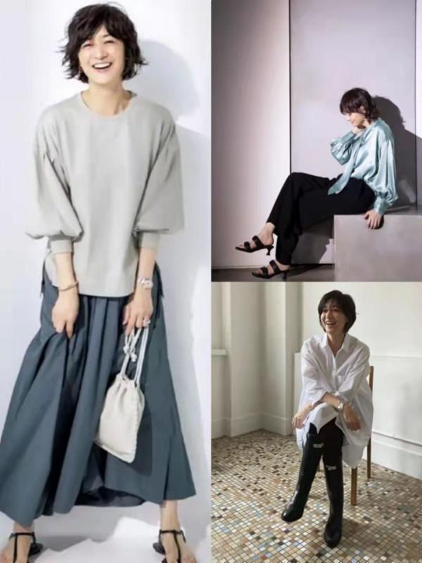 這個秋季火了一種單品，叫“七分袖上衣”，50、60歲穿優雅又大方