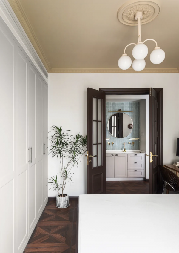 56㎡復古法式風格小戶型公寓裝修，浪漫生活體驗