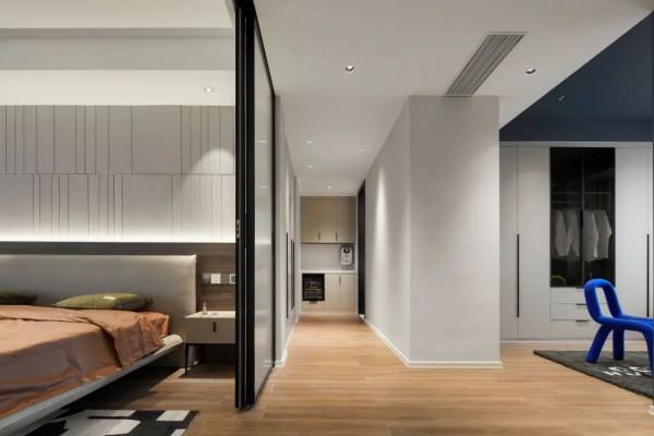 180㎡現代主義，安靜舒適的設計，令人輕鬆愜意