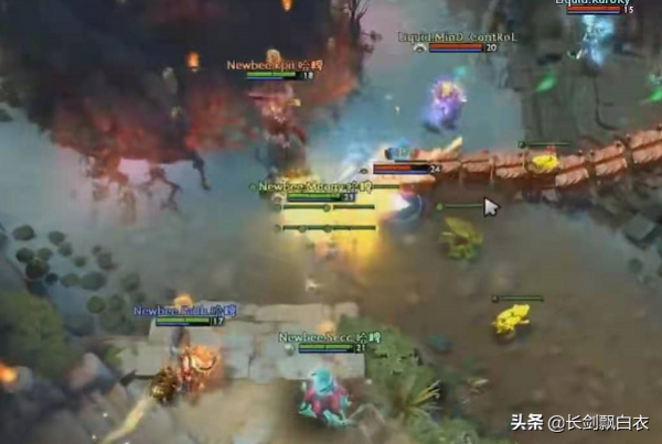 DOTA2：LGD沒秒掉500血的TB，那Newbee為什麼沒秒掉100血的劍聖？