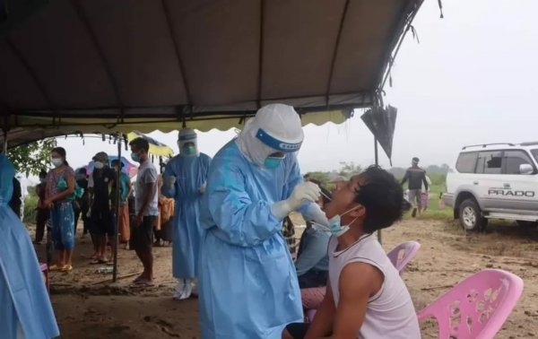 緬北民武控區出現上百例確診，拉咱、邁扎央等地進出口檢查站關閉