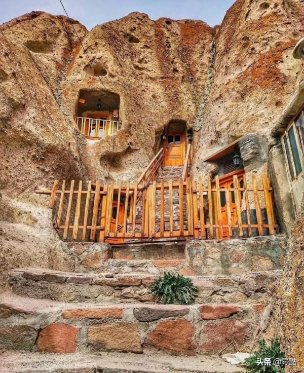 伊朗800年前的坎多萬村莊冬暖夏涼 猶如地暖空調房