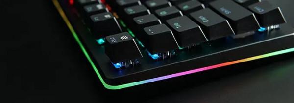 360°幻彩燈帶 雷柏V800RGB機械鍵盤體驗 360°幻彩燈帶 雷柏V800RGB機械鍵盤體驗