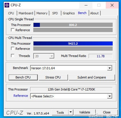 12代酷睿i7 12700K處理器跑分成績首曝 略低於5900X 12代酷睿i7 12700K處理器跑分成績首曝 略低於5900X