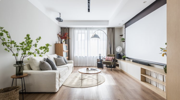 當我換房時，必須買一套複式樓。從他家的裝飾中學習實在太完美了