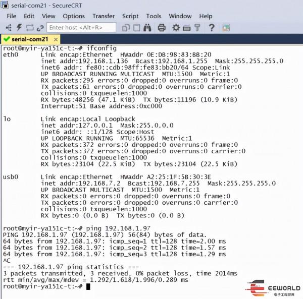 米爾MYD-YA15XC-T評測ST開發板測評