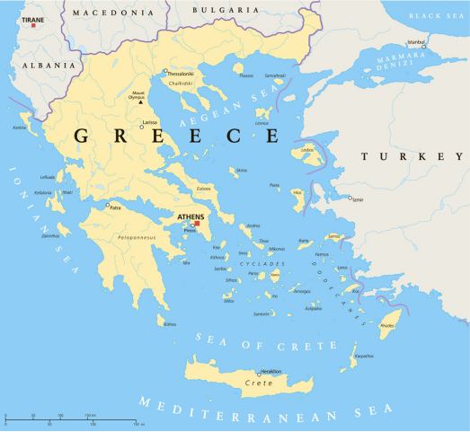 那一年,希臘把海岸線劃到了土耳其家門口,只留下個海灘 那一年,希臘把海岸線劃到了土耳其家門口,只留下個海灘