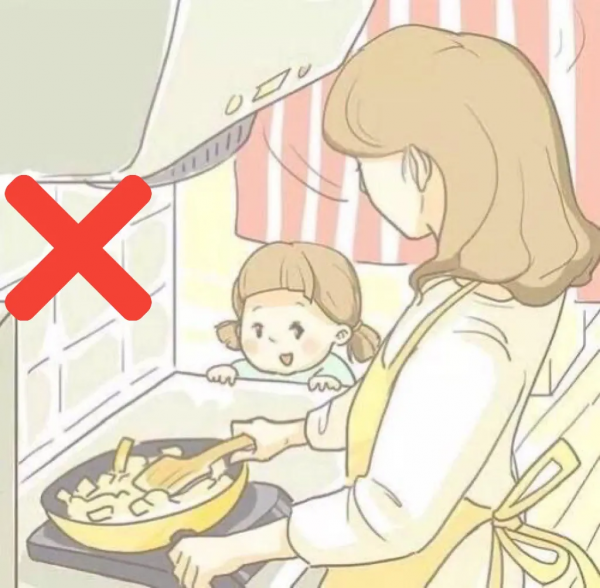 安全教育 | 不在廚房裡玩