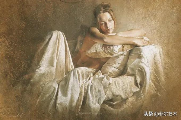 法國女粉彩大師，描繪的女性之美，細膩柔和