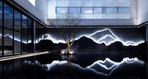 庭院中那些充滿“仙氣”的景牆長什麼樣