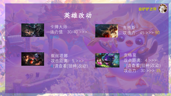 雲頂之弈11.23版本更新內容搶先看 雲頂之弈11.23版本更新內容搶先看