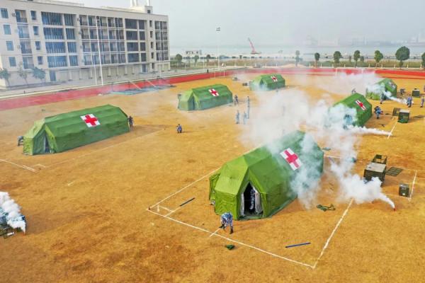 “戰鬥”一觸即發！直擊岸勤尖兵比武現場