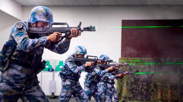 閩東腹地！海軍陸戰隊開展破襲演練