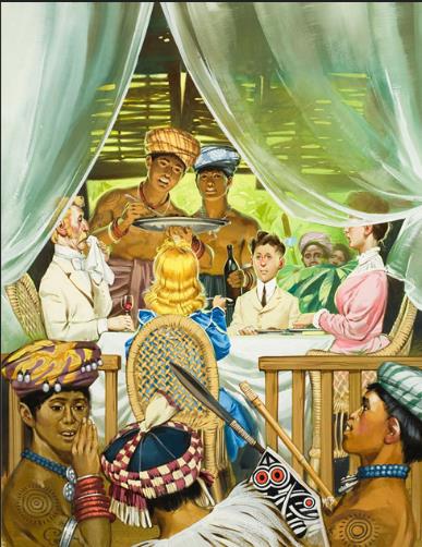 古代拉丁美洲和加勒比地區復活島的故事 馬丘比丘本地原始村落人家