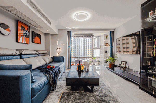 「極家精裝」單層52㎡的loft大變身，現代簡約-藝術與時尚並存