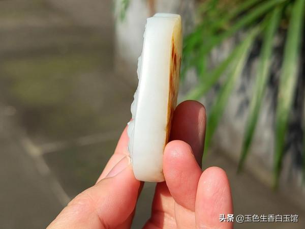 好玉分享｜［臻品.觀音白玉牌］狹義新疆和田玉籽料牌子