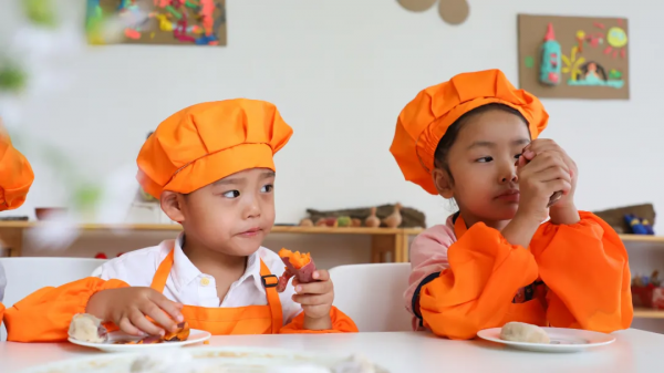 昌平區凱博外國語學校這個中秋孩子們有點甜 昌平區凱博外國語學校這個中秋孩子們有點甜