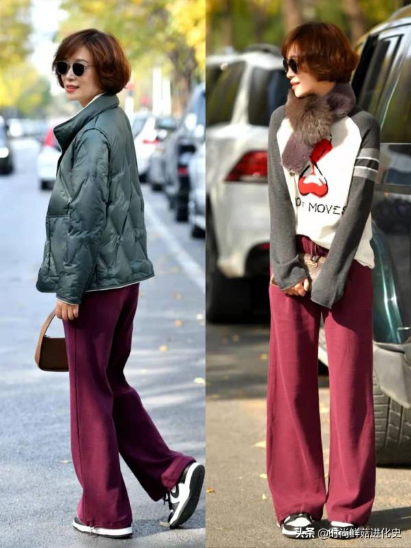 今年流行一種新褲子，叫“蓋住一半鞋”！顯高顯瘦，50、60歲很美