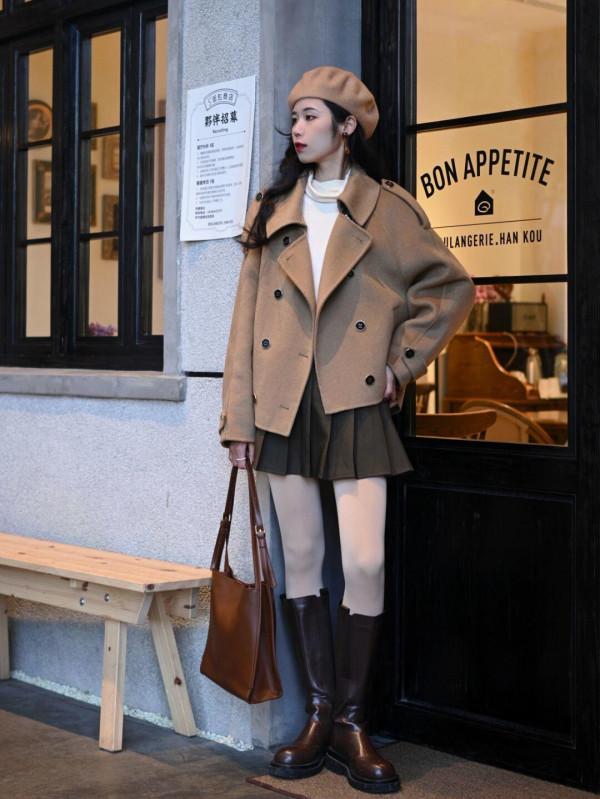 步入冬季別亂買衣服，試試“毛呢外套”，能讓你輕鬆穿出好氣質