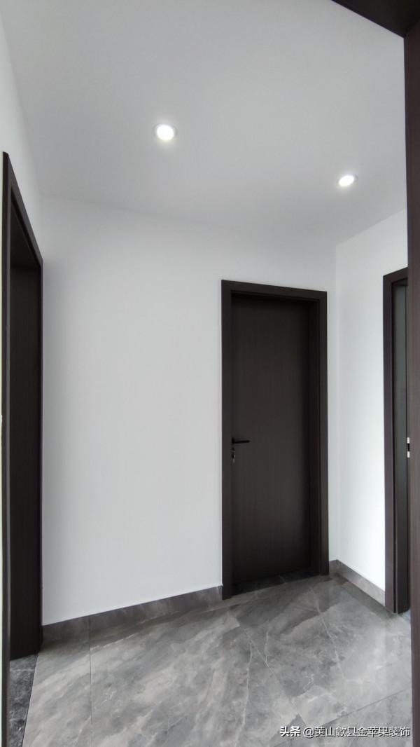 黃山綠地濱江壹號107平小三房現代黑白灰 黃山綠地濱江壹號107平小三房現代黑白灰