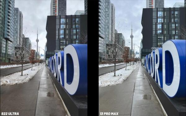 iPhone13ProMax與三星S22Ultra實拍對比：三攝和五攝差距挺大