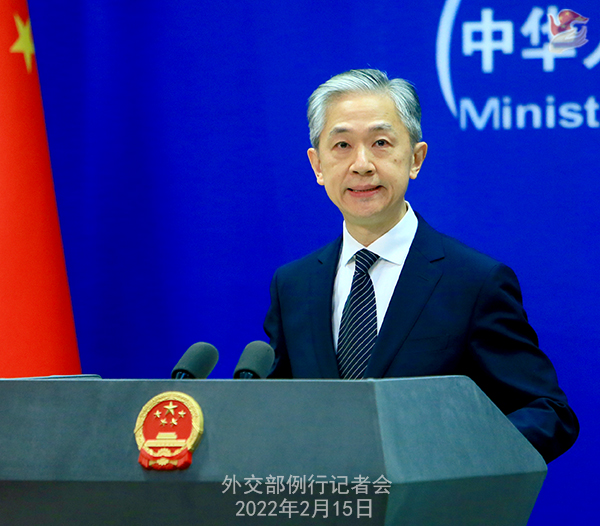 外交部回應烏克蘭問題：渲染炒作戰爭不是一種負責任的行為
