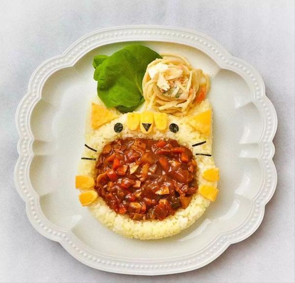 看了這位日本媽媽給女兒做的早餐，網友：“被治癒了”