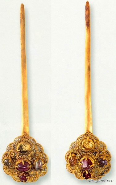 1400件金器，件件無價！明梁莊王墓，一己之力養活半個漢服首飾圈