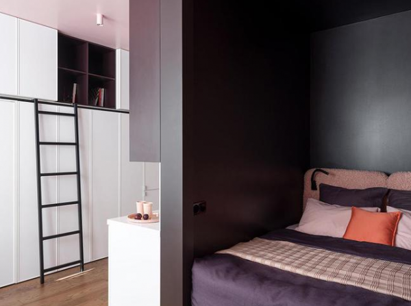 上海二口之家28㎡新房火了，憑一面牆的收納櫃圈粉無數，太實用了