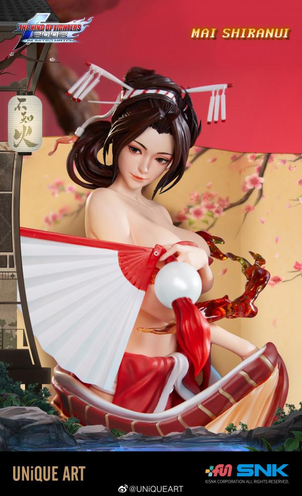 SNK授權《拳皇2002UM》不知火舞收藏級雕像 售價5588元
