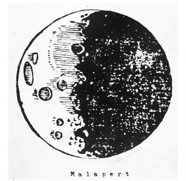 沒有相機的時候，天文學家畫的月亮比你想象的還奇怪