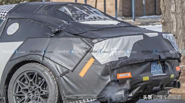 新車｜2023年亮相，引入全新動力！全新福特Mustang諜照曝光