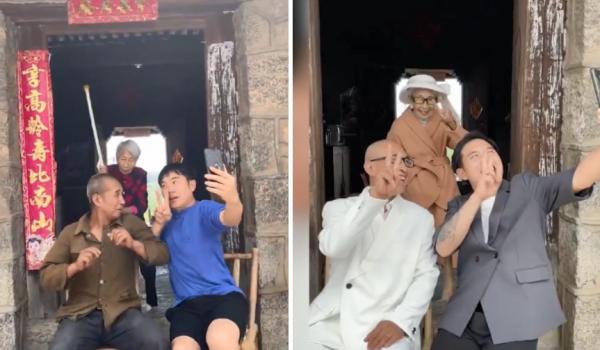 穿對衣服有多重要？92歲鄉村奶奶拍時尚大片，竟有英國女王的風範