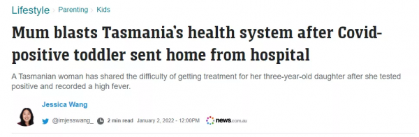 澳3歲女童確診，高燒40.9℃，醫生連藥也不給開：有呼吸就別送醫